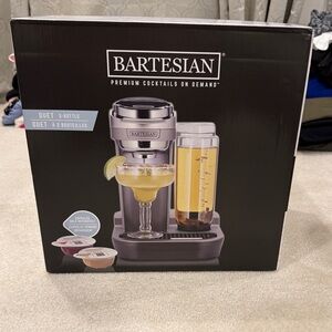 BNIB Bartesian Duet Cocktail Machine and Margarita Maker